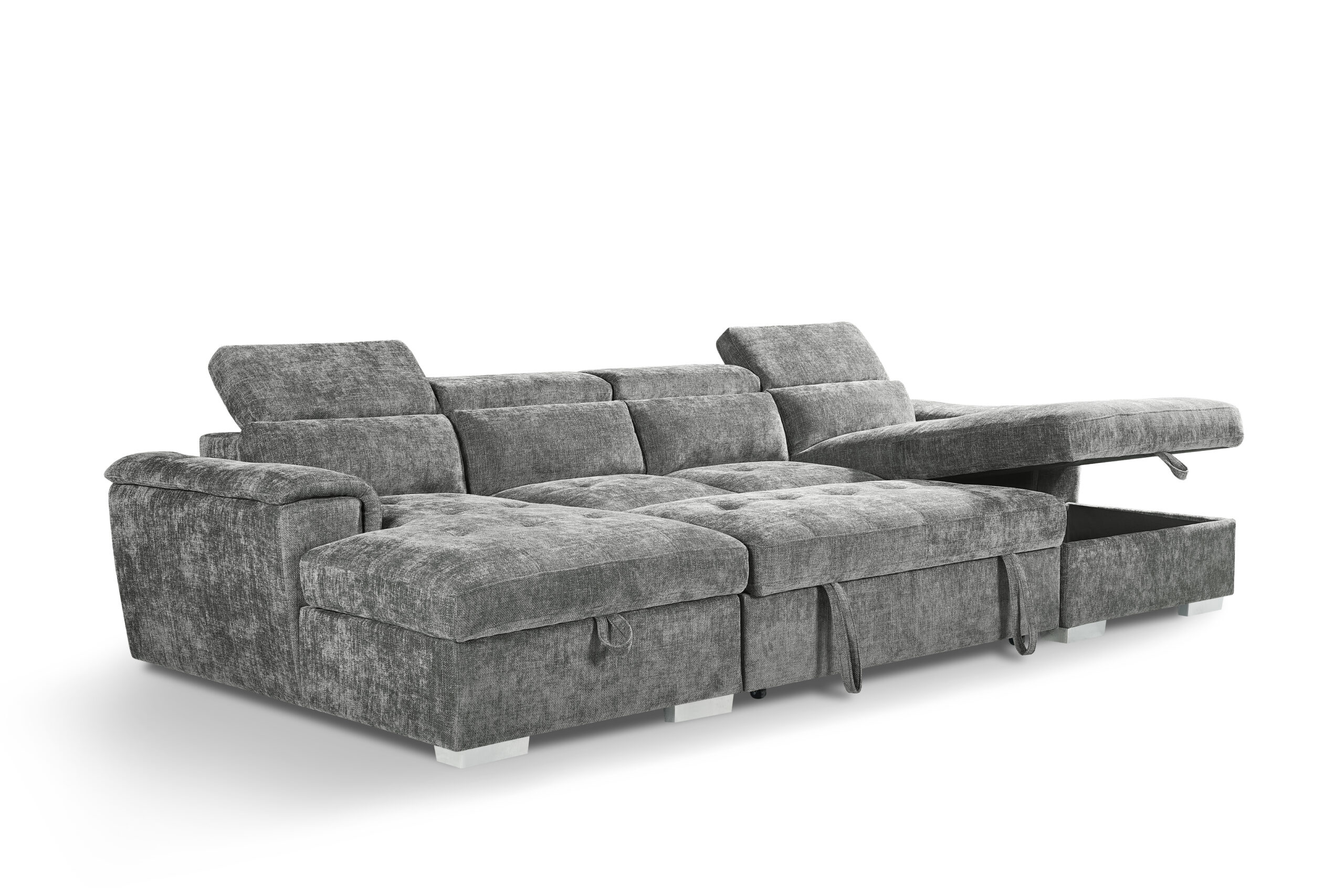 Alaya Sofabed Grey U Shape