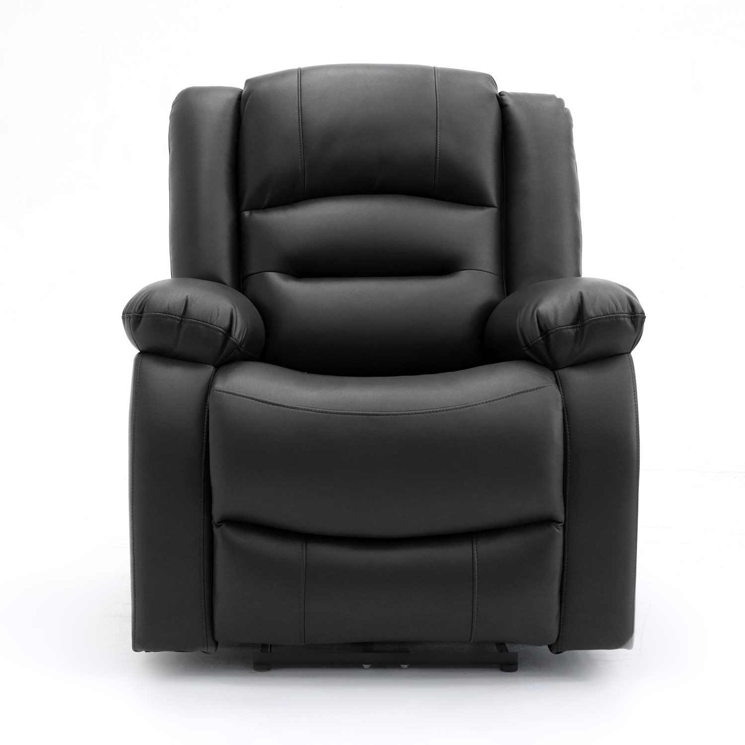 Alva Electric Recliner Sofa Black Armchair - Image 3
