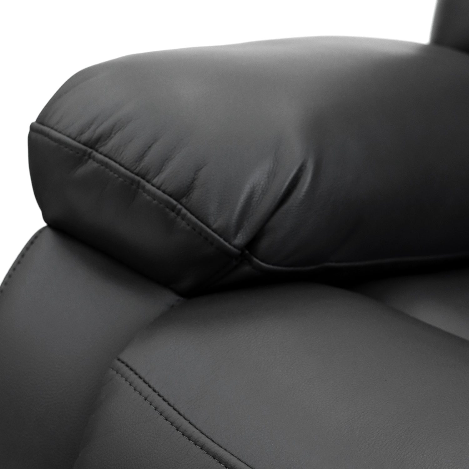 Alva Electric Recliner Sofa Black Armchair - Image 5